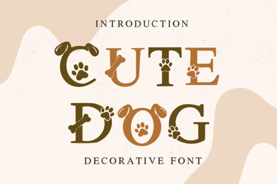 Cute Dog Font
